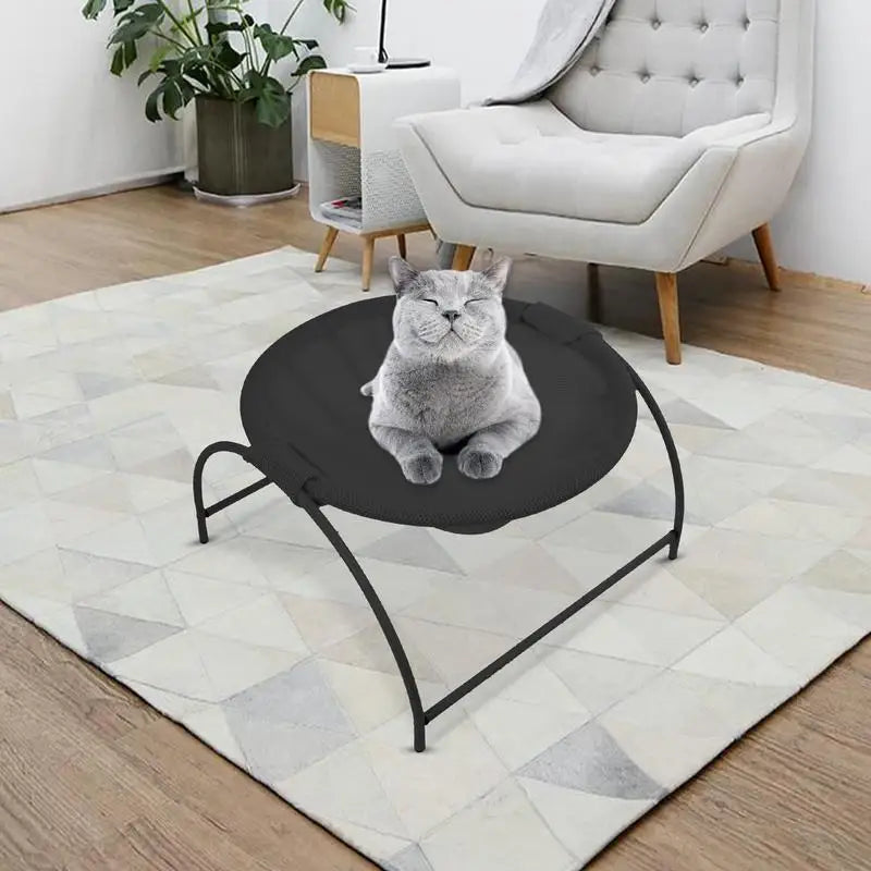 Hanging cozy cat hammock pet bed