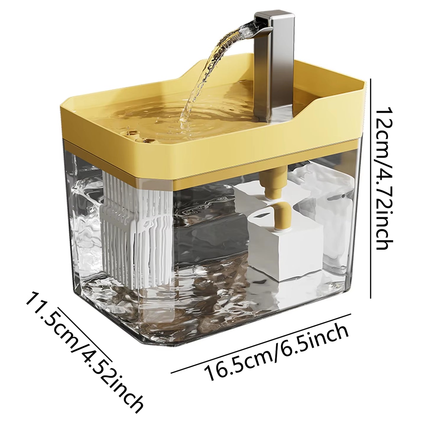 Elevate Your Pet's Hydration with the Cat Water Fountain - Automatic Filtered Water Dispenser for Happy, Healthy Cats!