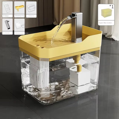 Elevate Your Pet's Hydration with the Cat Water Fountain - Automatic Filtered Water Dispenser for Happy, Healthy Cats!