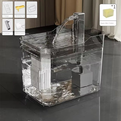 Elevate Your Pet's Hydration with the Cat Water Fountain - Automatic Filtered Water Dispenser for Happy, Healthy Cats!