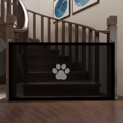 Durable Dog Gate Mesh with 4 Hooks - Indoor & Outdoor Safety Enclosure for Your Pet