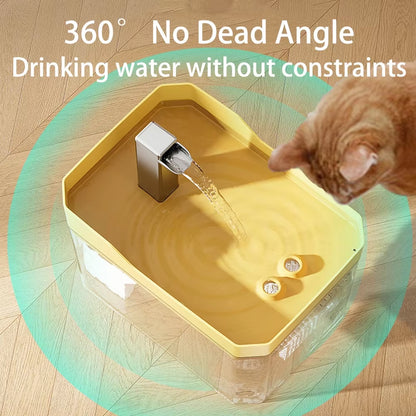 Elevate Your Pet's Hydration with the Cat Water Fountain - Automatic Filtered Water Dispenser for Happy, Healthy Cats!